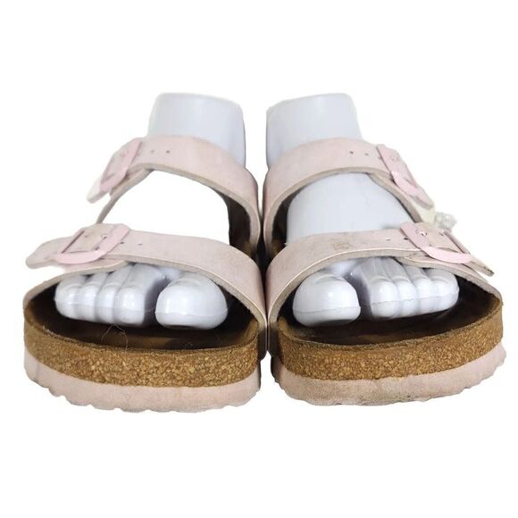 BIRKENSTOCK Women's Sydney Birko-Flor Graceful Rose SoftFB Slide Sandal EU38 US7 - Picture 3 of 14